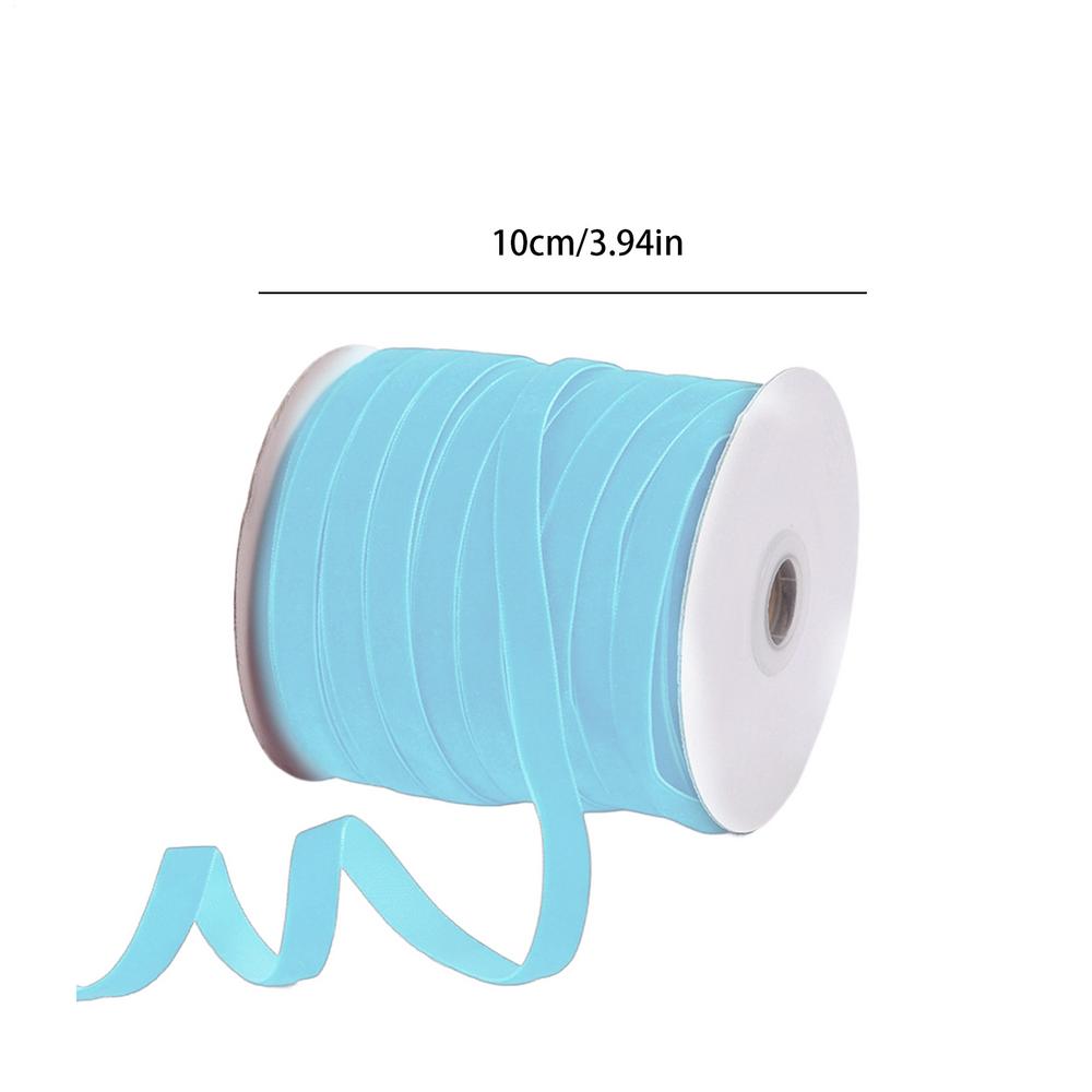 Flocking Ribbon Christmas Velvet Ribbon Orranment Packaging Ribbon for Gift Wrapping Bowknot Christmas Ribbon Party Decorations