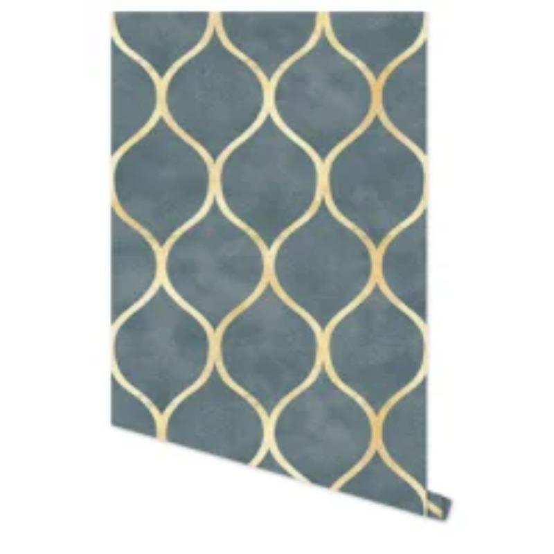 

Trellis Contact Paper Peel and Stick Bedroom Geometric Self Adhesive Striped Wallpaper for Bathroom Cabinet 45x300cm