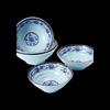 Jijun Melamine Blue & White Noodle Bowl