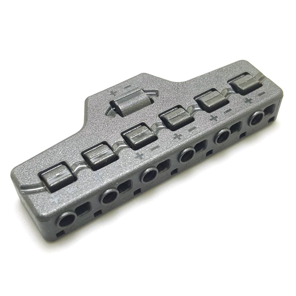3/6 Ports Push-in Fast Quick Wire Connector Distribution Wiring Cable Splitter for LED Lighting Terminal Block