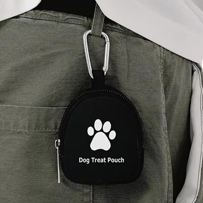Multifunctional Treat Pouch Hook Design Pet Treat Pouch Portable Training Reward Pouch  Pet Walking
