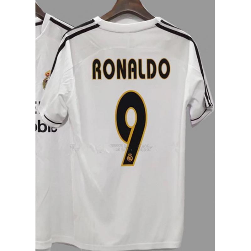 Vintage Football Jersey AC Ronaldo Zidane Maldini Lampardroba Spain Boca Carlos