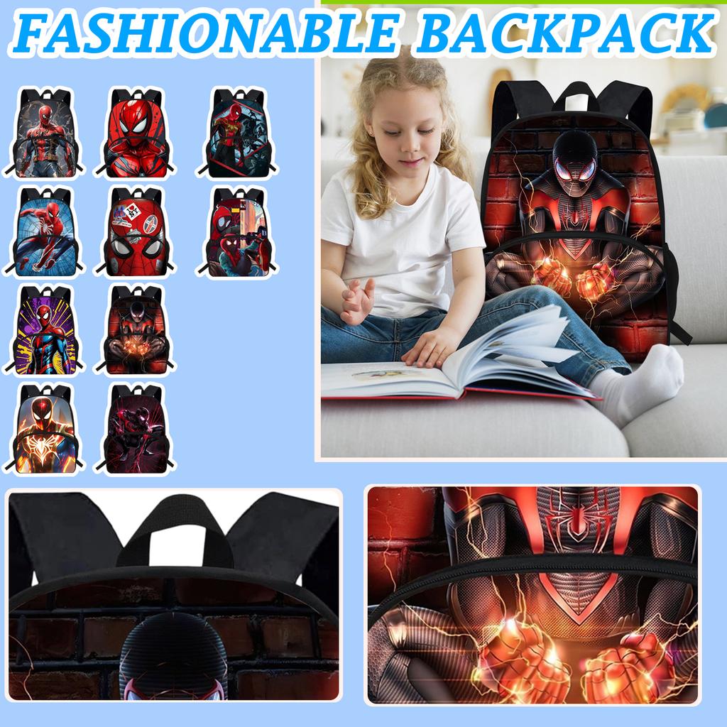 Large Capacity Backpack with Multiple Compartments Durable Material Adjustable Straps Suitable for School Travel and Daily Use