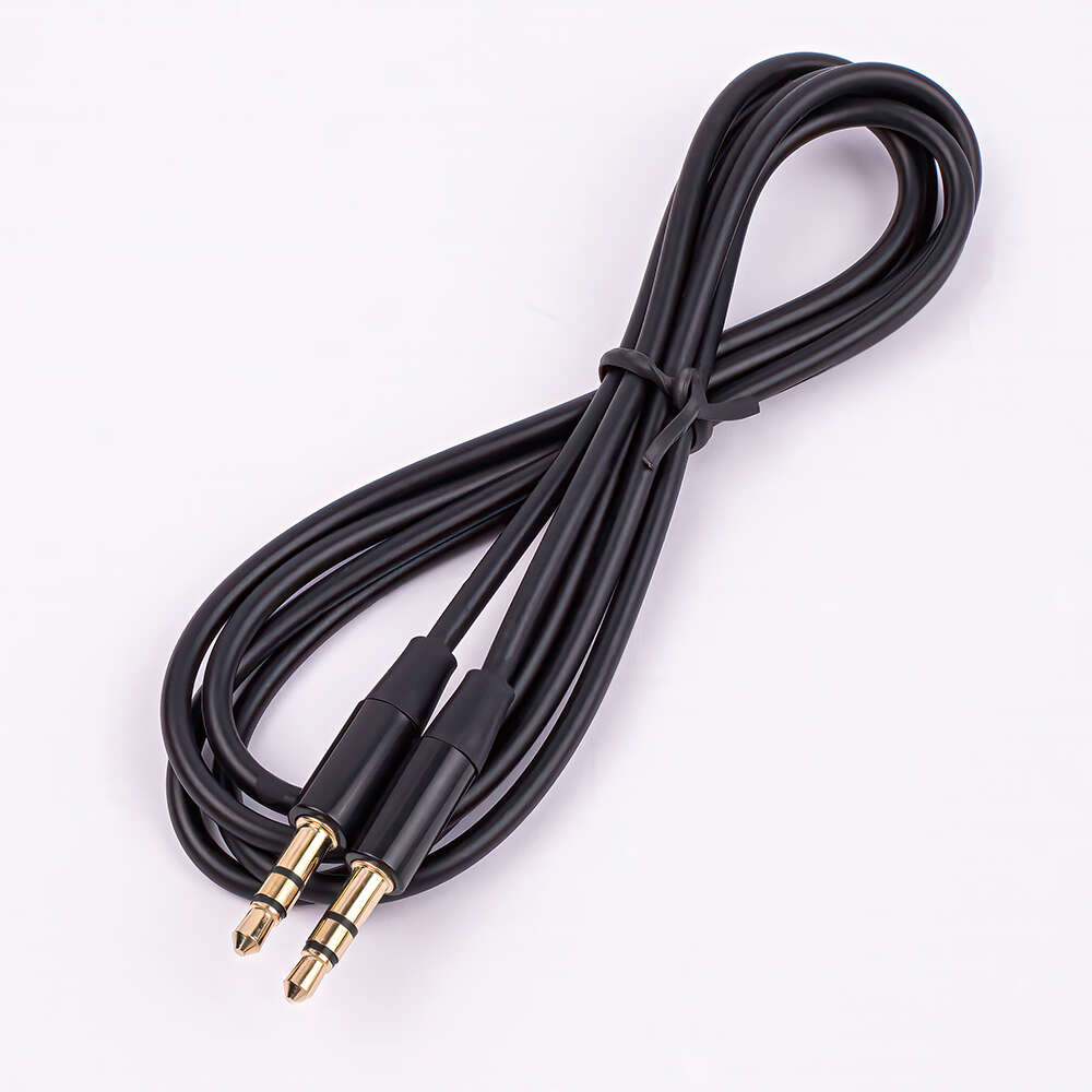 Audio Cable Jack 3.5 Mm - Jack 3.5 Mm 1 M Black Maxlife