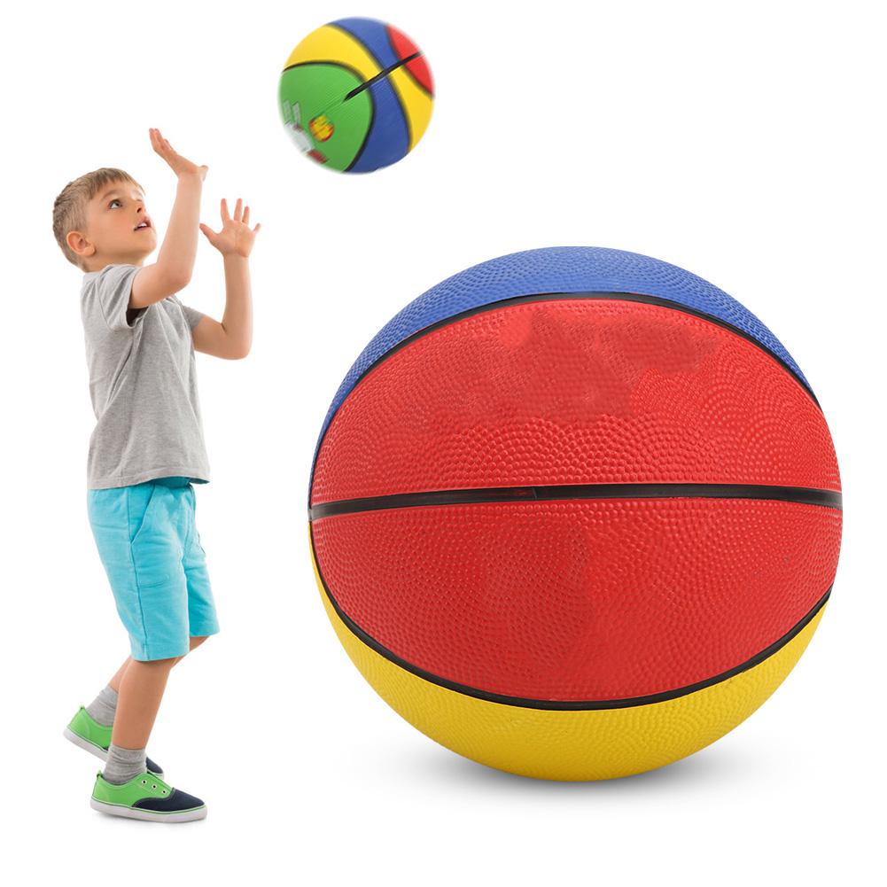 Rubber No.3 Little White Rabbit Good Elasticity Kindergarten Children Mini Outdoor Wear Resistant Basketball for 1 5