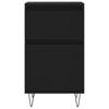 Sideboards 2 pcs Black 40 x 35 x 70 cm Engineered Wood