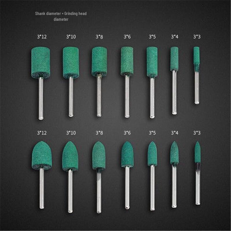Blue Phoenix 3mm Shank Rubber Polishing Grinding Head