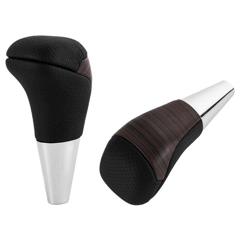Authentic Car Wood Grain Shift Head Gearbox Shift Lever Head For Toyota Domineering Prado