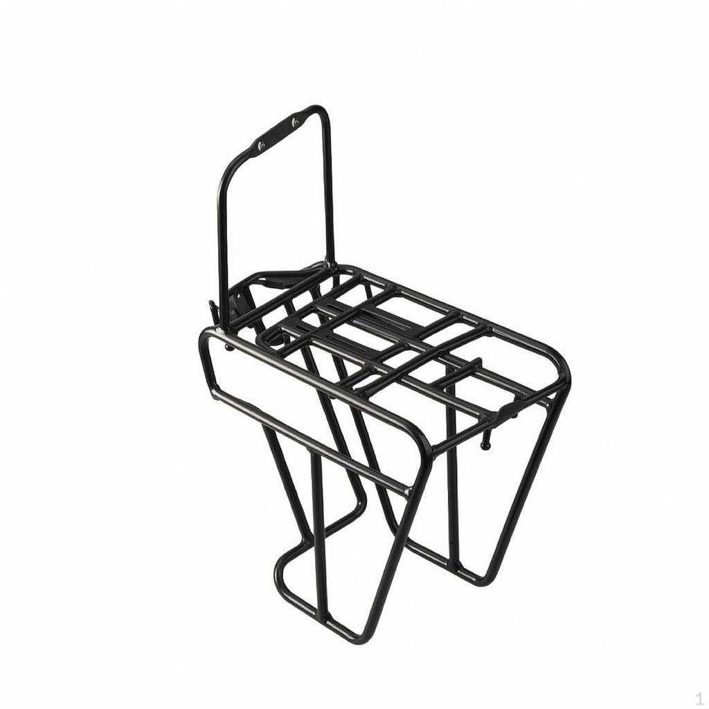 Front Bicycle Cargo Rack Rigid Bike Tubular for Commuters, Tourists, Mountain Bikes,