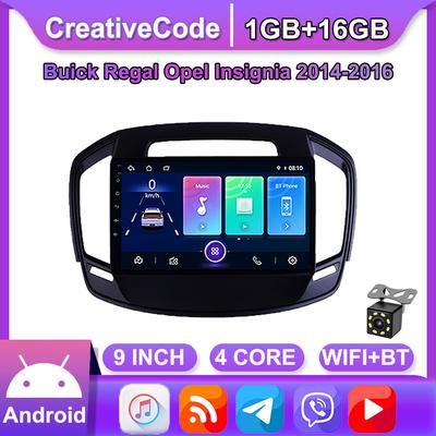 Android 2 Din autós multimédia lejátszó Buick Regal Opel Insignia 2014-2016 Fejegység Sztereó Carplay GPS Navigáció BT WIFI 1+16GB