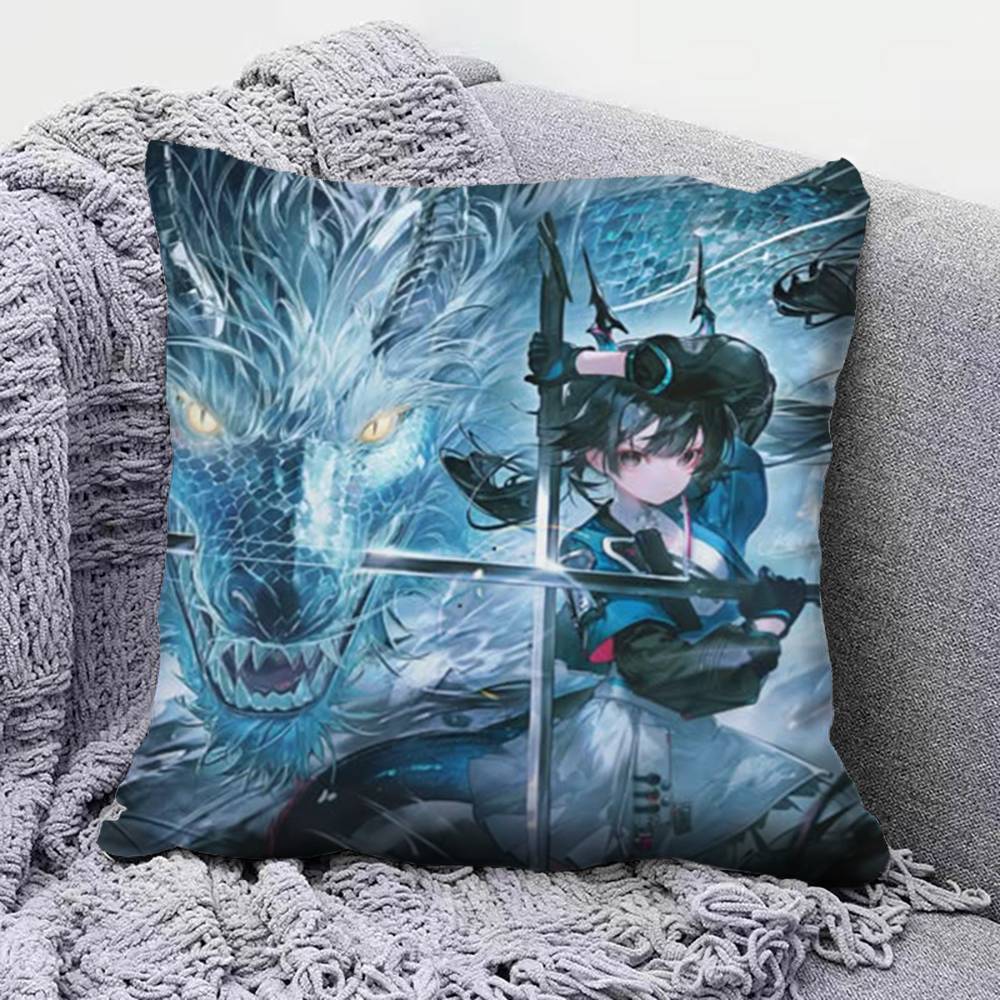 Chen Qianyu Arknight Endfield Home Sofa Cushion Covers and Aecorative Custom Pillow Covers