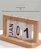 Nordic Minimalist Wooden Desk Calendar and Ornaments