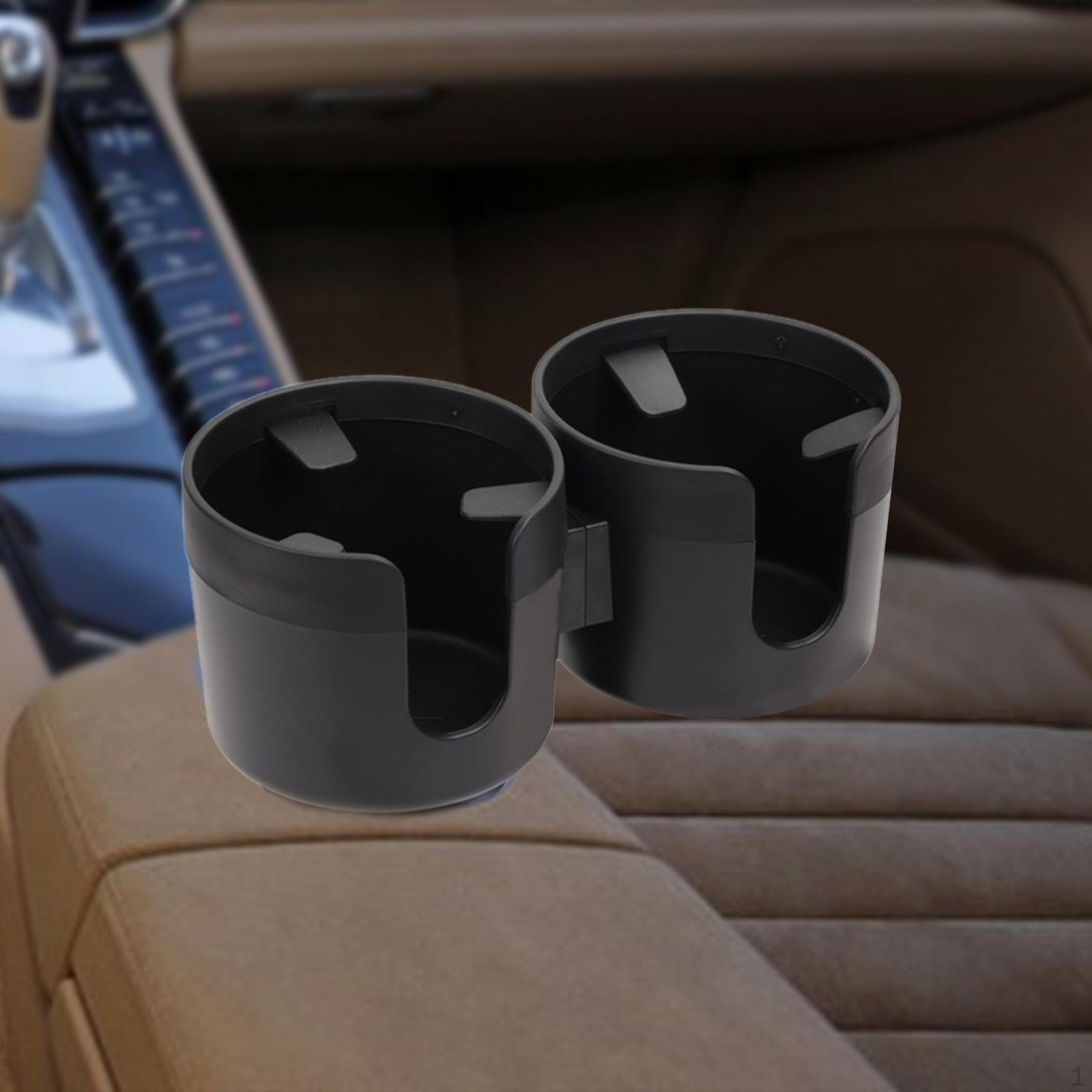 Adjustable Car Cup Holder Organizer for Vehicles чёрный