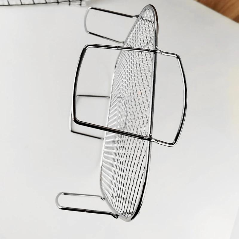 Air Fryer Rack Grilling Rack Stainless Steel Stackable Multi-Purpose Cooking Rack Toast Rack Basket Tray Air Fryer Accessories