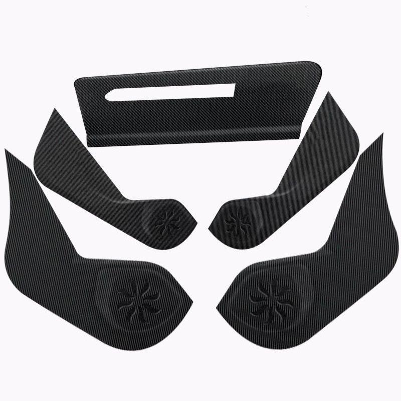For Haval H2 / H2S Leather Car Door Anti Kick Pad Protection Sticker Carbon Fiber Scratch Resistant Film Interior Accessories