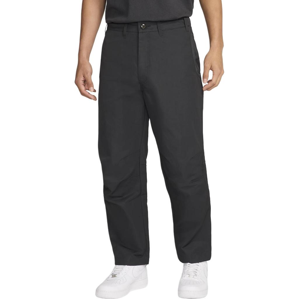 Nike Tech Woven Loose Fit Straight Leg Fashion Versatile Waterproof Casual Pants Men Bottoms Black FZ0711060