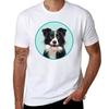 Cute Border Collie Dog Funny Border Collie Lovers TShirt Unisex Graphic T Shirt Unisex T Shirts High Quality Luxury Brand TShirt