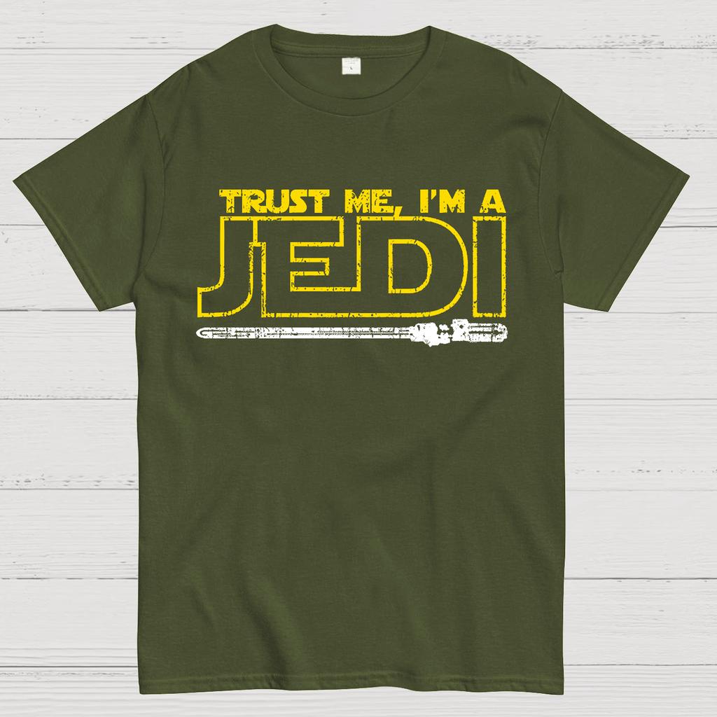 Trust Me I'm a Jedi 100% Cotton Summer Casual Cool Loose T-Shirt