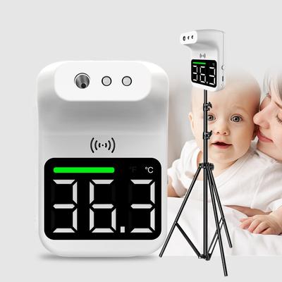 Vertical Thermometer Non-contact Bracket Electronic Thermometer Voice Automatic Alarm Temperature Gun