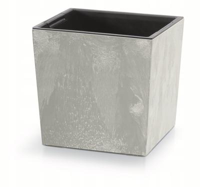 Low Square Flowerpot URBI DURS240LE | Concrete
