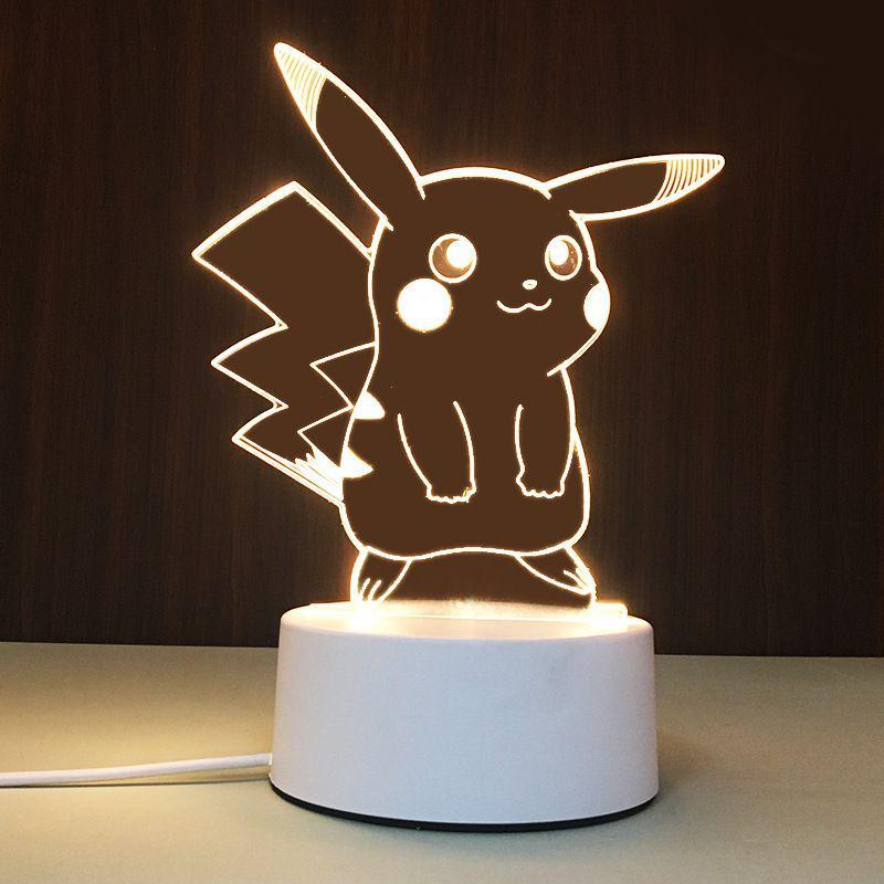 Lamp Acrylic 3d Usb Led Night Lights Xmas Christmas Birthday Gifts Decorations