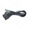 Multimedia Wiring Adapter Cable, 6 Pin Two USB Harness with USB-A Female Ports for Select Car Head Unit Port Access and Connection