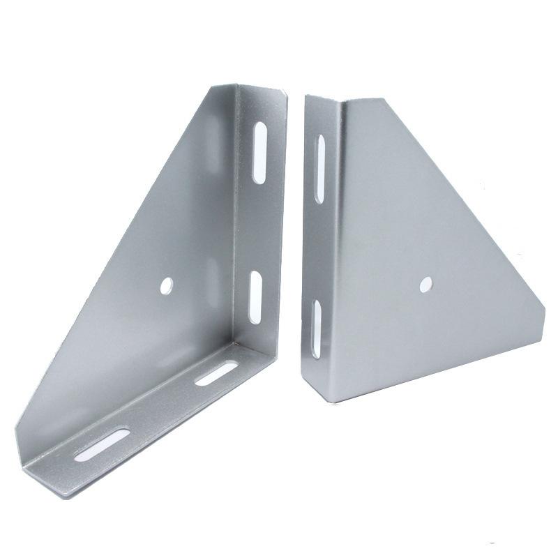 Large Base Angle Support Steel Plate Support Connection Piece Industrial Aluminum Profile Accessories Base Reinforcement