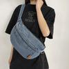 Nuovo Filo da Cucito Cerniera in Denim Marsupi da Donna Borse a Spalla Neutre Ccise Borse a Tracolla per Giovani Femminili Marca 2026