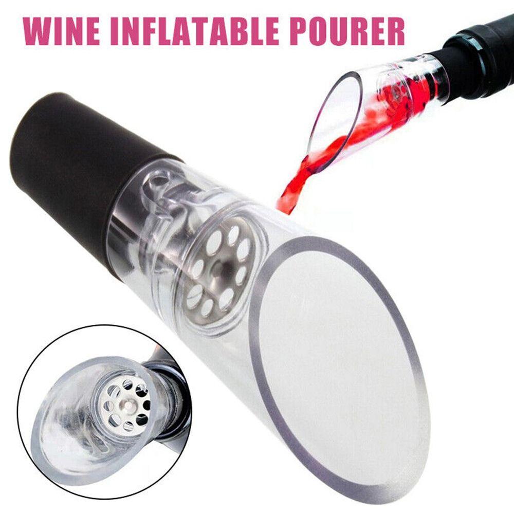 Quick Wine Inflatable Pourer Instant Aeration White Wine Aerator Professional Decanter  Red Wine