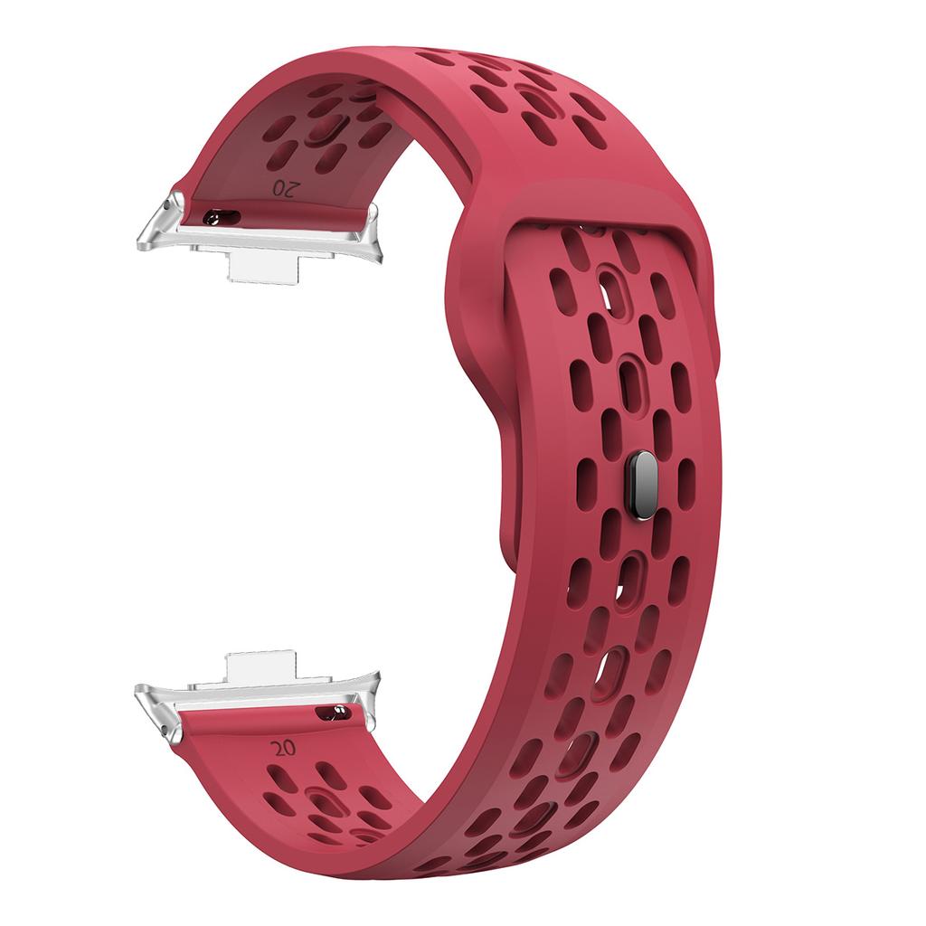Sport Silikon Ersatzarmband für Xiaomi Mi Band 9 Pro/8 Pro Weiches Atmungsaktives Armband für Redmi Watch 6/5/4 Armband Correa