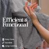 6-Piece Towel Set 600 GSM 100% Cotton Ultra Absorbent Soft Daily Use Bath Towels Hand Towels Washcloths Quick Dry Machine