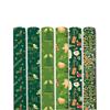 Dekoratives Packpapier Gemustertes Weihnachtspapier Festliches Geschenkpapier Bunt Für Feiern Weihnachtsfeiern