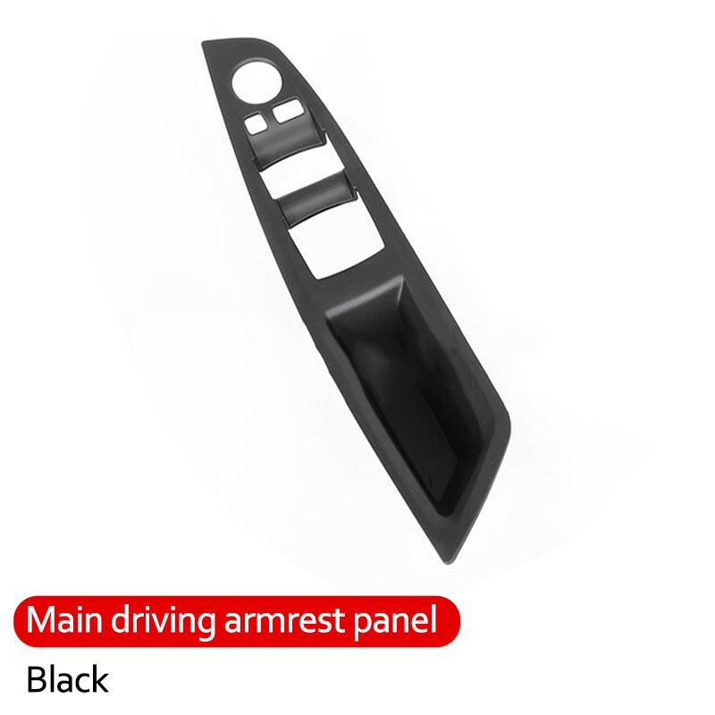 Car Door Handle Trim Cover Auto Armrest Protective Sticker Interior Accessory For BMW 5 Series F10 F18 F11 11-17 Left Hand Drive