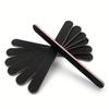 Xiaomi 25 Pcs Black Double Sided Nail File Emery Board for Home Salon Nail Shaping Polishing