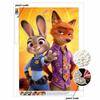 Pearl Art DIY Judy and Nick Creative Pearl Style Illustrations Pearl Artworks Gemstone Paintings Home Wall Decor Crafts