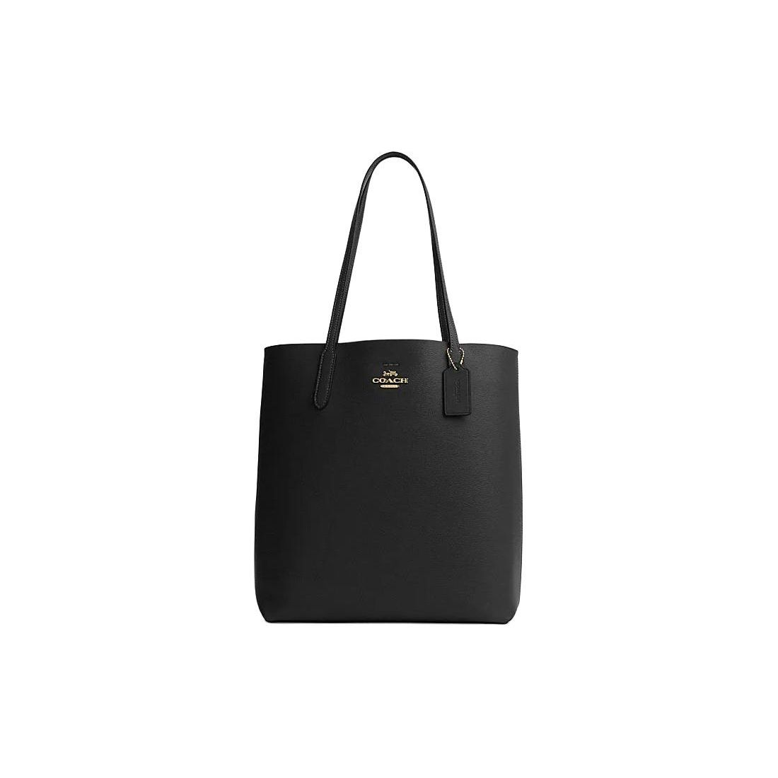 

Coach Thea Tote 30 Magnetic Closure Large Capacity Leather Tote Bag Women tote bags Black CP037-IMBLK Basic Set (Bag+Dust Bag)