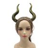 PU Cosplay Hairband Ox Horn Halloween Hair Hoop Halloween Horns Headband  Stage Performance Props