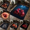 Boxing Gloves Rug Home carpet Office Decorative Carpet For Living Room Bedroom Door Mat Floor Carpet Computer Chair Area Rug