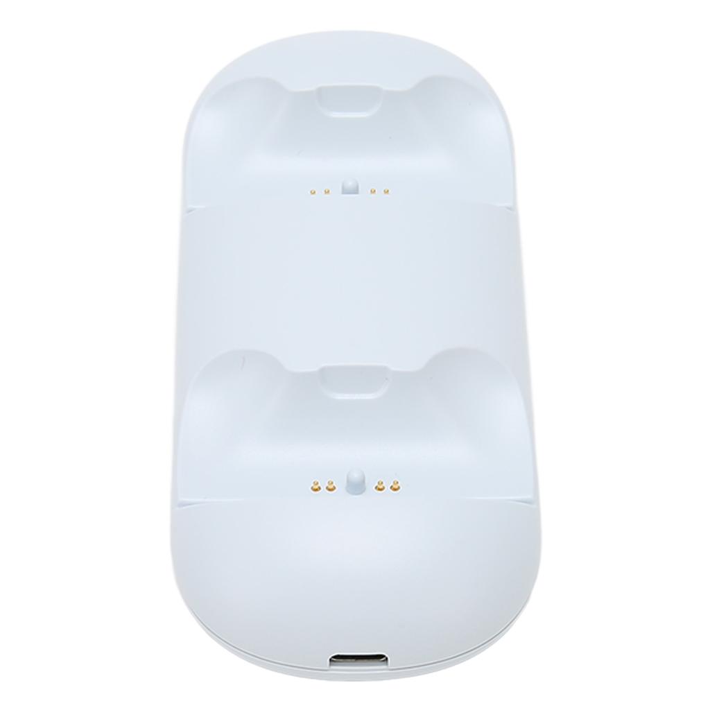 Controller Charging Station Fast Charging LED Indicator Multi Protection Dual Charging Dock for PS5 White