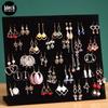 Necklace & Bracelet Display Stand with Jewelry Storage for Earrings, Rings, and Pendants