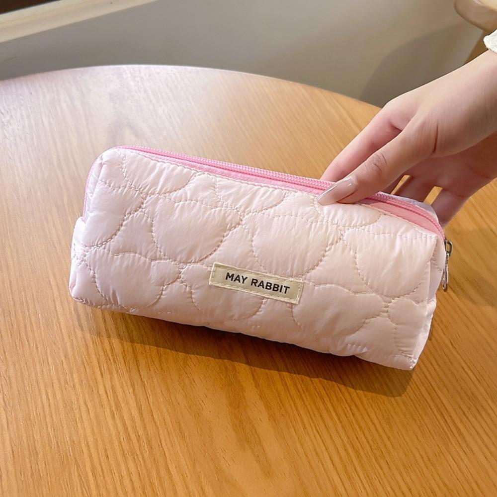 

Makeup Brush Pouch Cute Cat Pen Bag Cartoon Stationery Storage Bag Stationary Cloth Box Girl