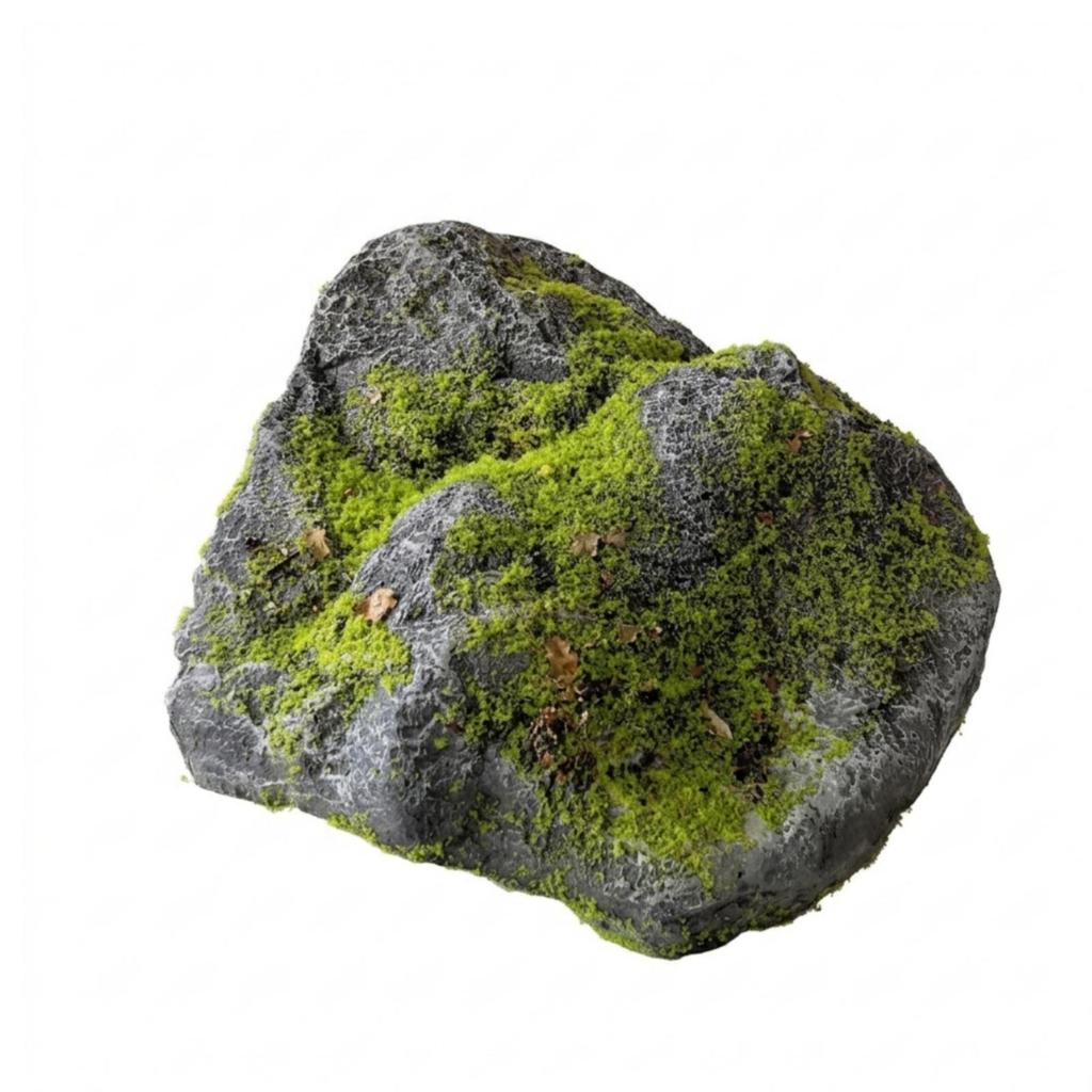 Artificial Lichen Stones Lifelike Rocks Natural