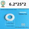 Thickened Nylon Plastic Flat Washer: Hard Plastic Gasket M2-M16