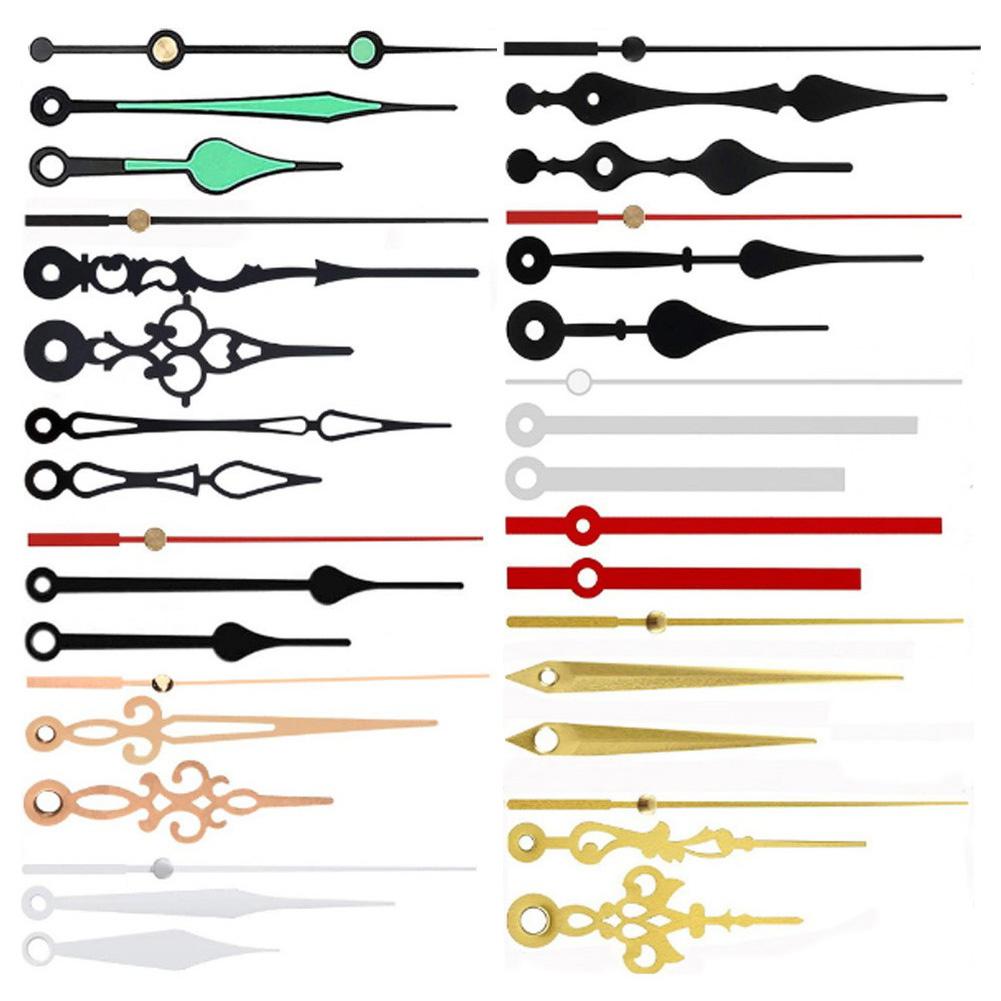 12 Sets Of Pointers Wall Clocks DIY Clocks DIY Accessories Metal Clock Hand Kit: 12 Pairs Of Clock Movement Repair Parts