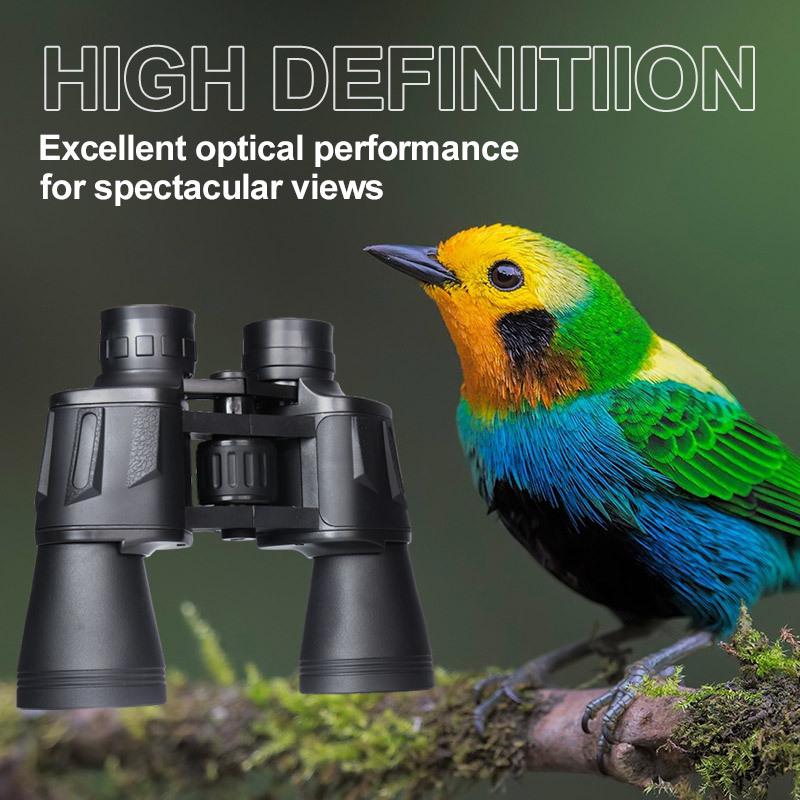 Outdoor Paul 20X50 HD Binoculars with High Magnification and 10X50 Handheld Photography Capability