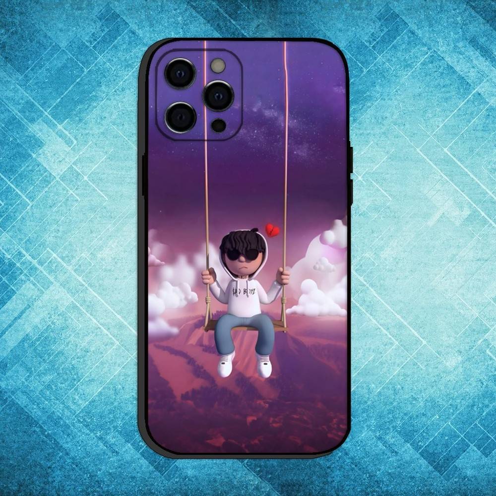 J-Junior H $AD BOYZ 4 LIFE Phone Case For iPhone17,16,15,14,13,12,11 Plus,Pro Max Soft Black Cover