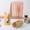 Wooden Lid Organizer Regular Wide Mouth Canning Lids Stackable Storage Box Countertop Clutter