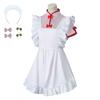 Ranma cos suit Ranma 2/1 Shanpu cheongsam cosplay pink maid cosplay suit