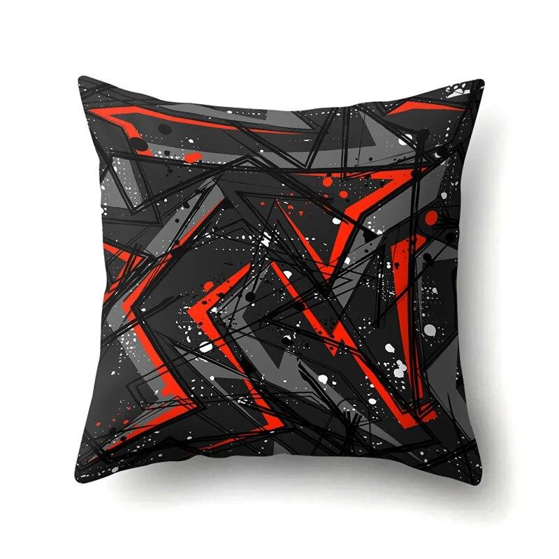 Geometric Pillowcase Car Lumbar Pillow  Cushion Sofa  toon Pattern