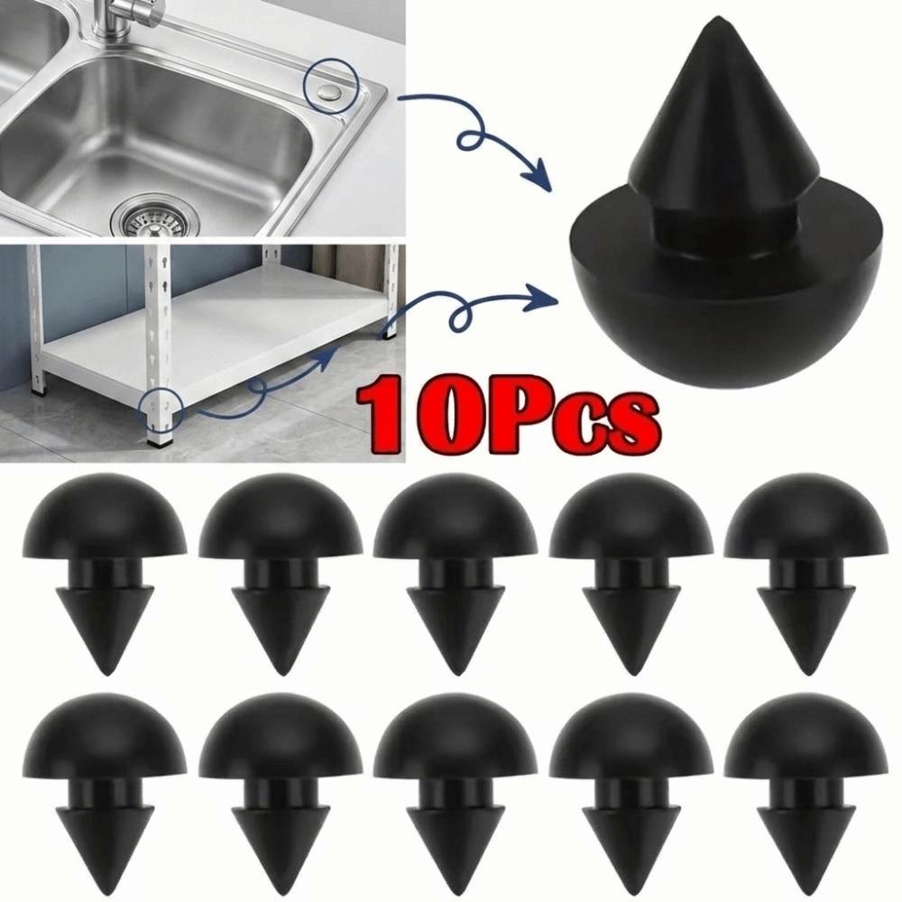 10PCS Pack 4.5mm Diameter Panel Hole Plugs Shock Absorbing Cookware Accessories  Camper Cookware